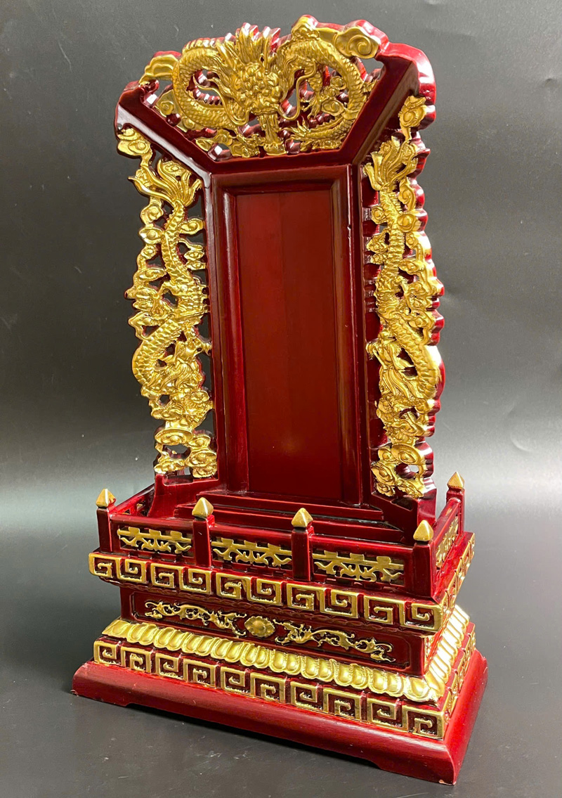 bài vị rồng gỗ