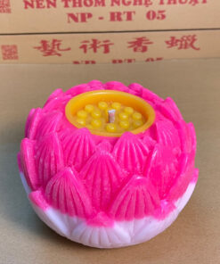 Đèn Cầy Hoa Sen cháy 40 tiếng