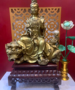 Tượng Phật Văn Thù Phổ Hiền