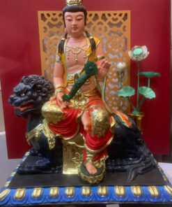 Tượng Phật Văn Thù - Phổ Hiền