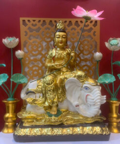 Tượng Phật Văn Thù - Phổ Hiền
