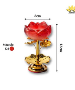 Chân Nến Sen Lưu Ly
