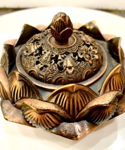 Lư Hương Sen Thiếc (Hồng)